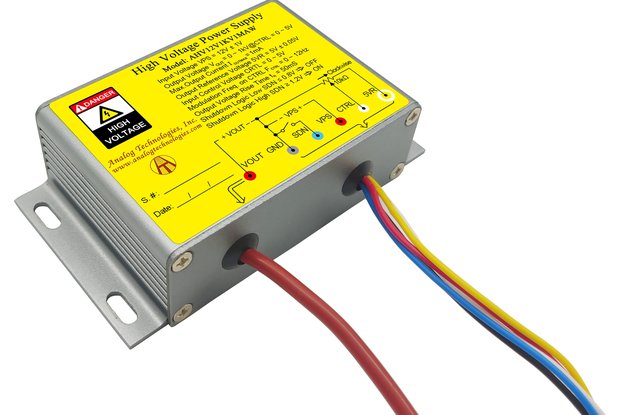 AHV12V1KV1MAW High Voltage DC-DC Power Supply