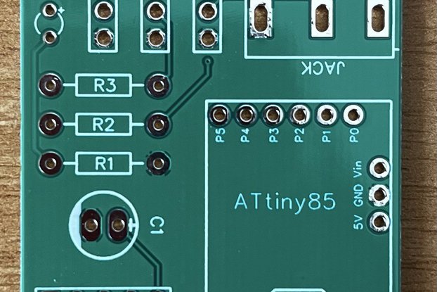 Tap Tempo Clock PCB