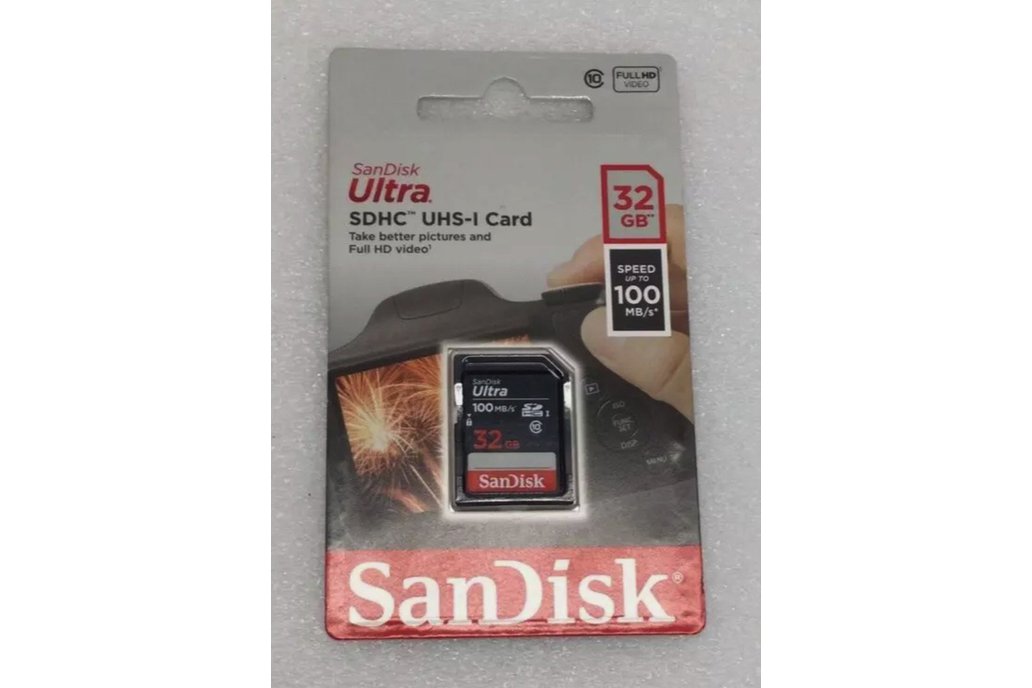 SanDisk Ultra 32GB Class 10 SDHC UHS-I Flash 100MB 1