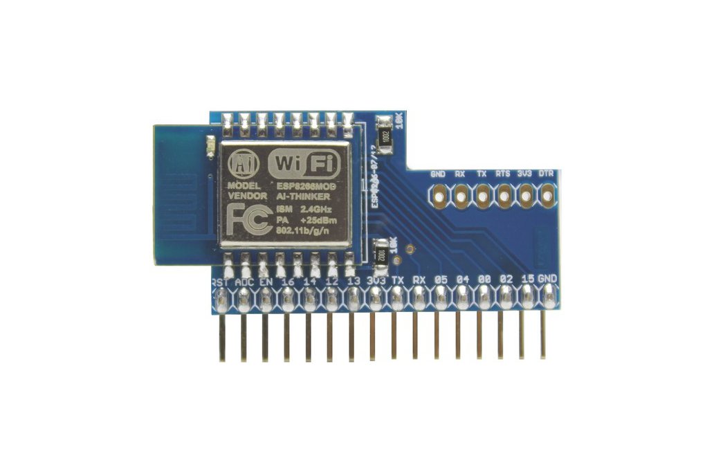 ESP8266 Vertical Adapter with ESP-12, 4 MBit 1