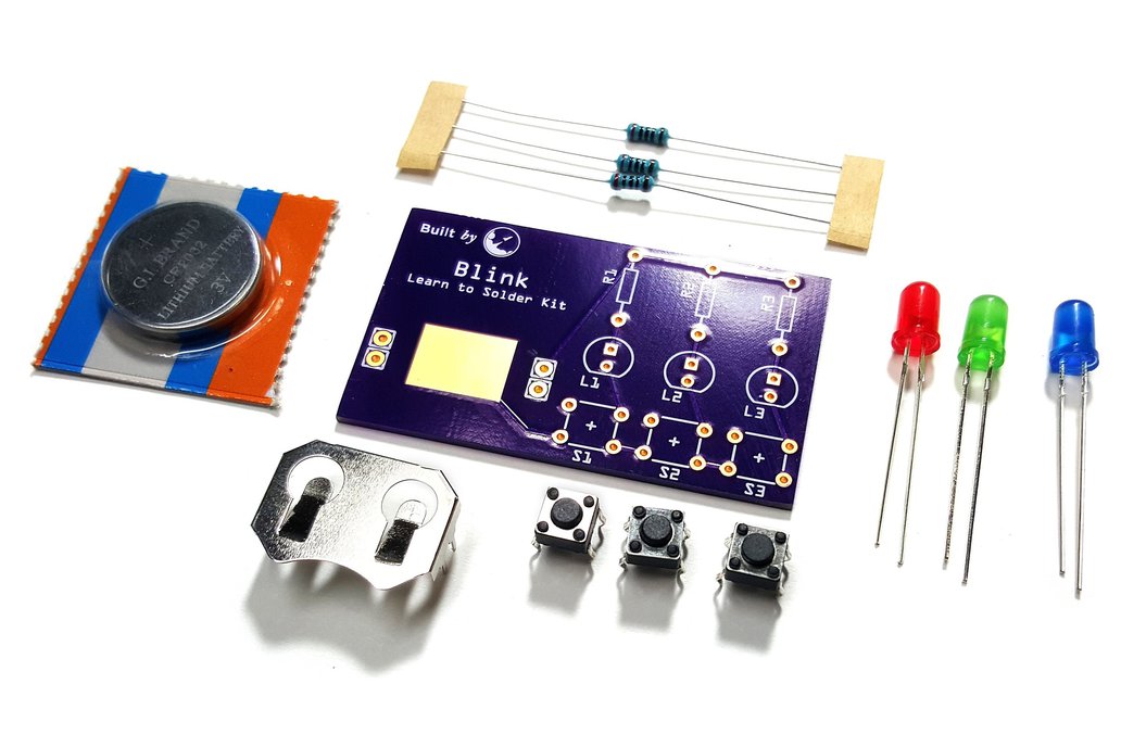Learn to Solder Kit: Blink 1