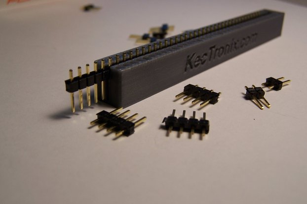 Single Row Pin Header Snapping Tool, 40 pin, 2.54M