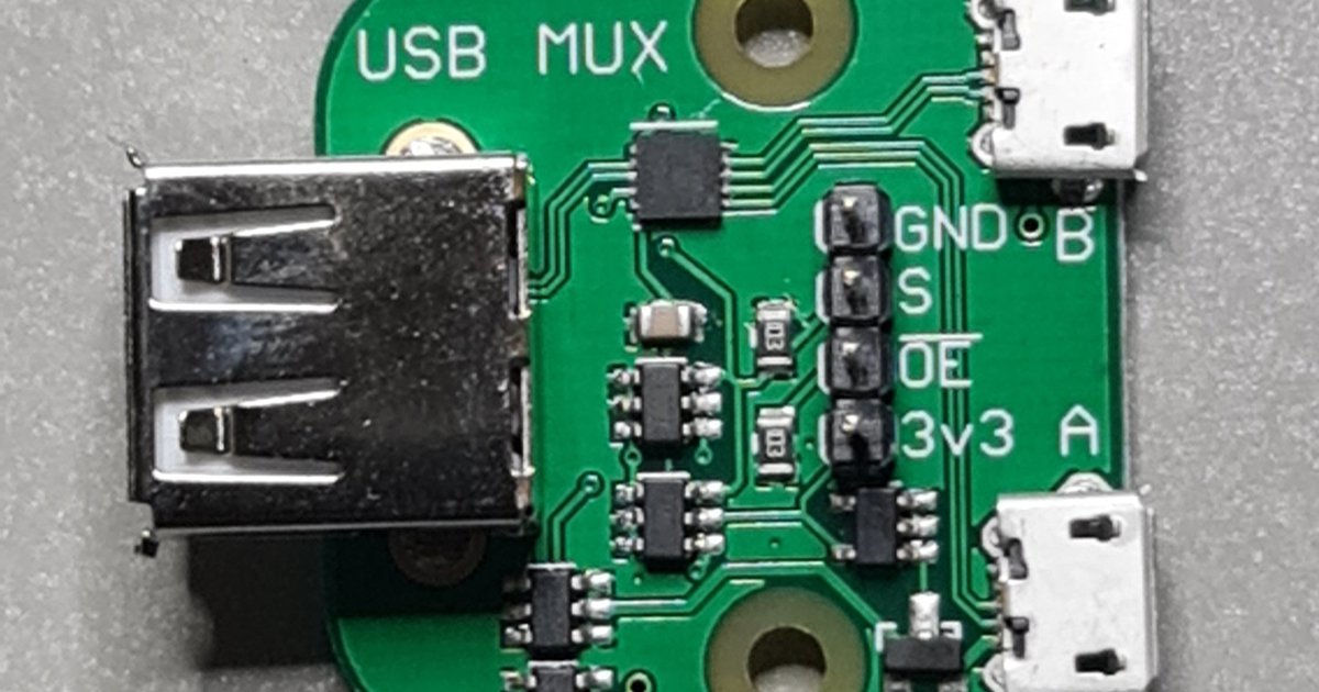 Hvilken en Tilhører Arab USB Switch / Multiplexer from 8086 Consultancy on Tindie