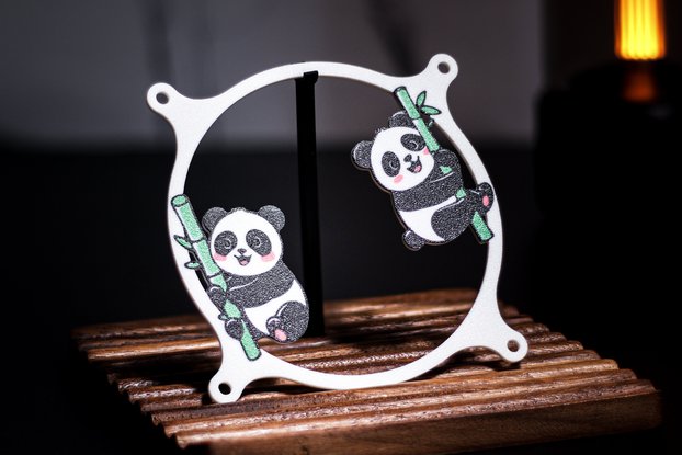 Panda 120mm Fan Cover for Gaming Computers