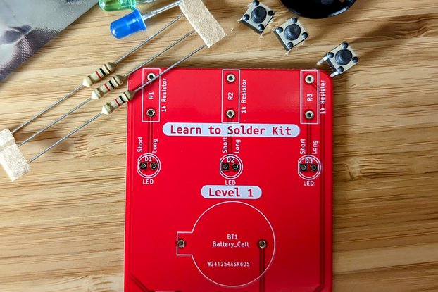 Learn to Solder - Level 1