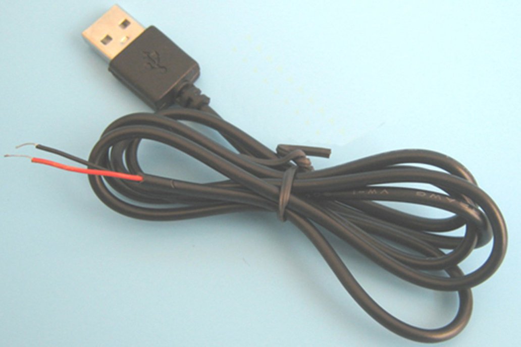 10PCS USB Power Wire, 100cm 5V USB Cable 1