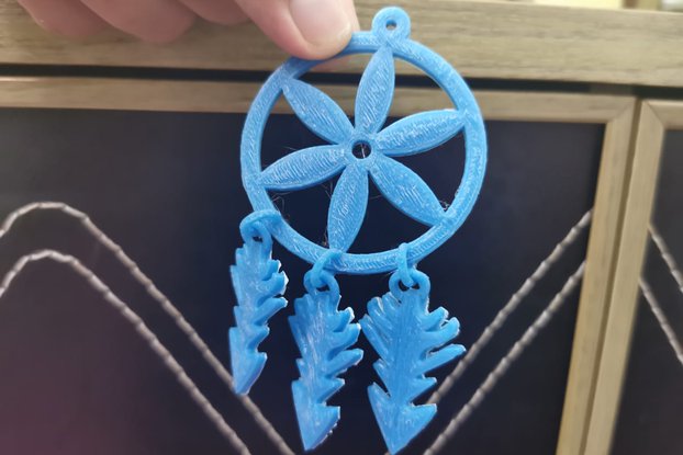 Dreamcatcher 3D Printed