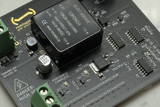 Precharge Circuit and Contactor Driver