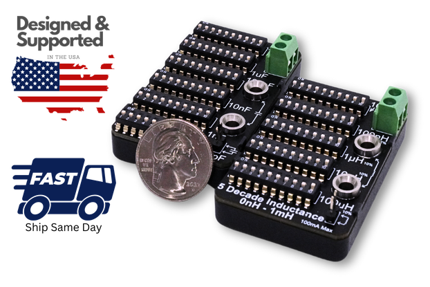 6 Decade Capacitance & 5 Decade Inductance Combo