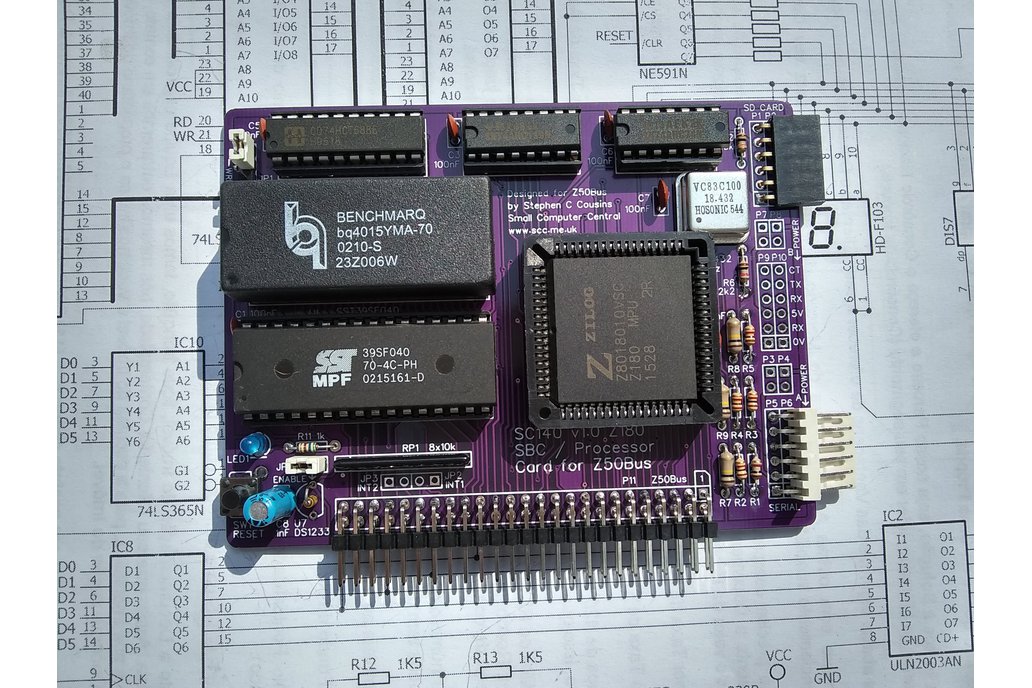 SBC SC140  Z80180 CPU - CP/M Z80 1