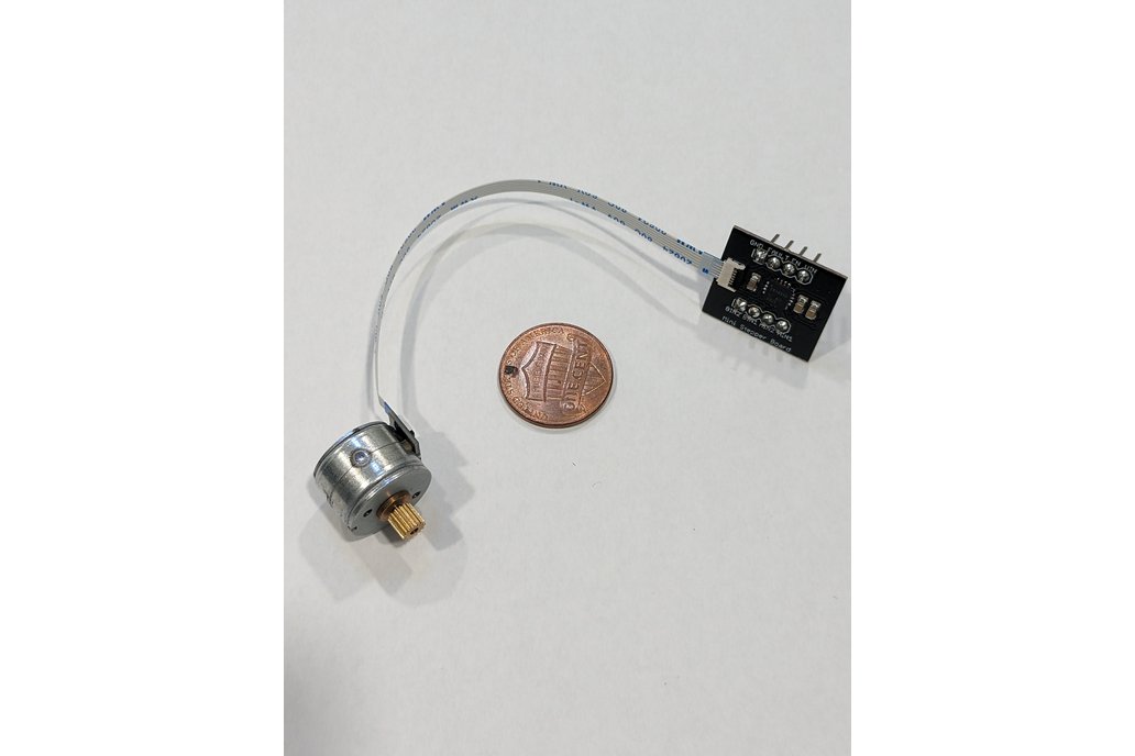 Miniature Stepper Motor & DRV8833 Driver Board 1