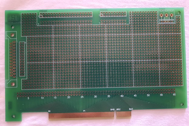 Universal PCI card for prototyping (veroboard)