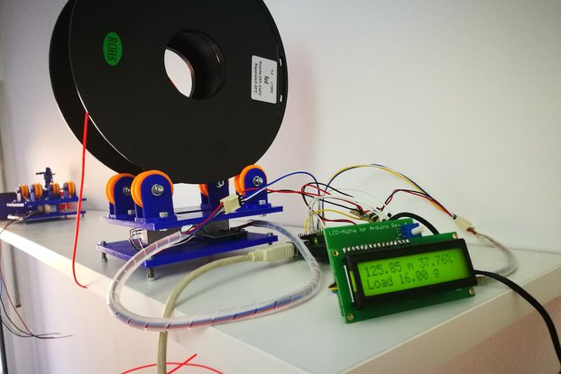 3D printer filament monitor for Arduino