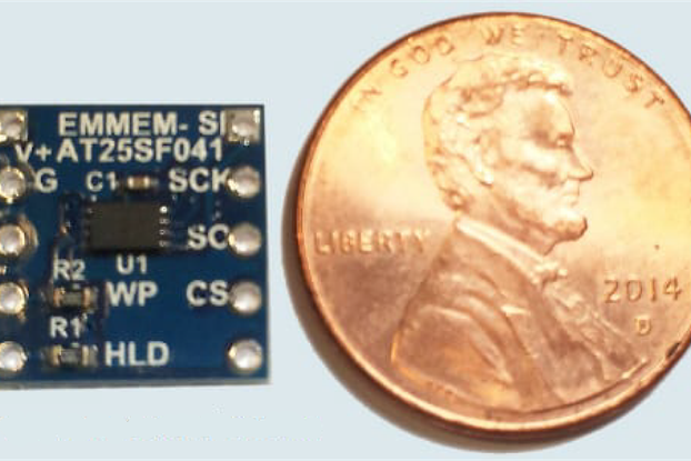 smMEM-AT25SF041 Serial Flash Device