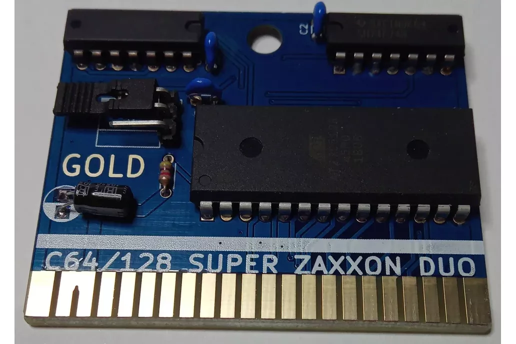 Super Zaxxon Duo cartridge for C64/C128 1