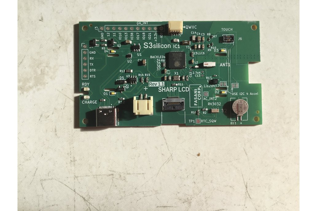 S3 Sharp LCD Controller w/Touch & RTC 1