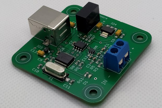 Voltmeter with USB interface