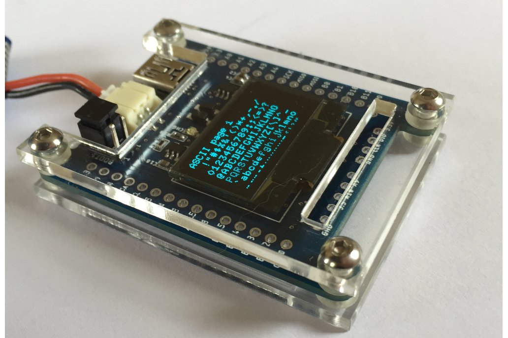 STM32F103 board with OLED 1