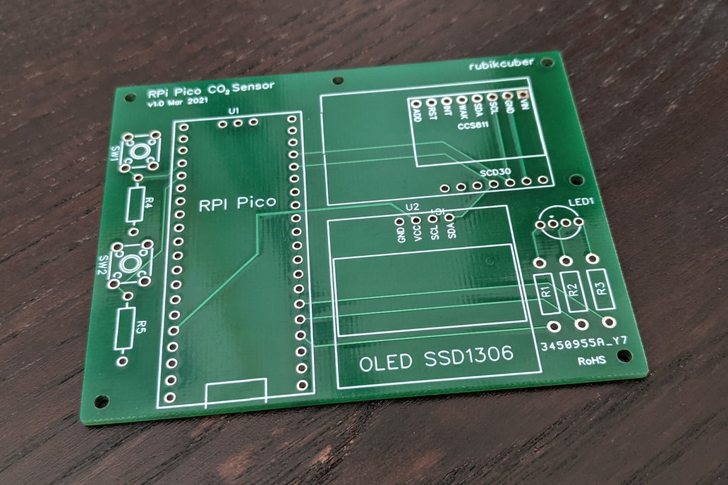 Pico CO₂ Sensor (Bare PCB) Raspberry Pi 1
