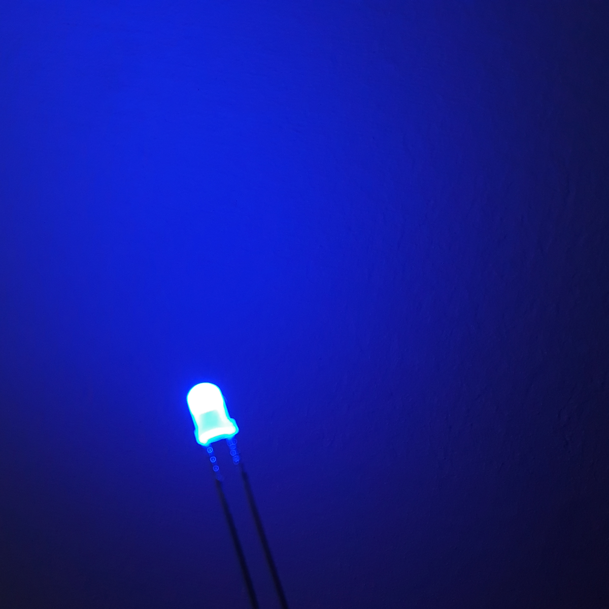 Diodes électroluminescentes 50 DEL Diffuse profondément bleu 3 mm Deep Blue 