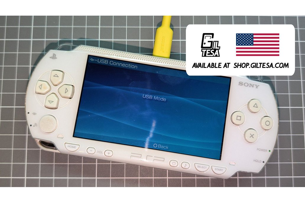 USB-C Mod for Sony PSP 1000, 2000, 3000 and E1000 1