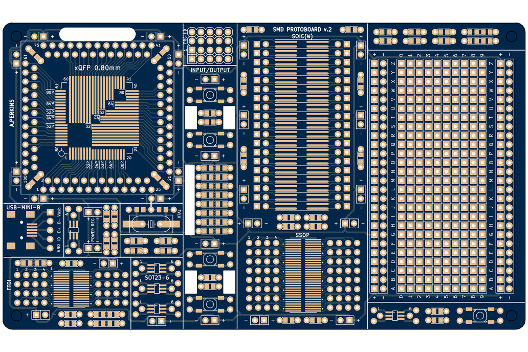 SMD Prototyping Board 1