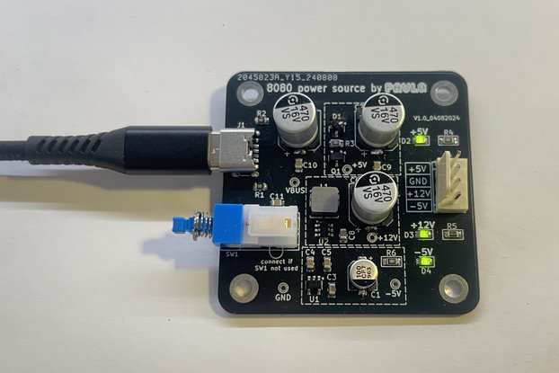 USB-C power source for 8080A