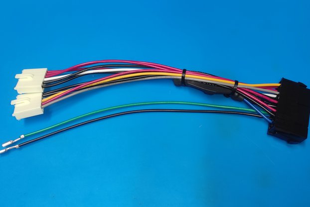 ATX to AT Power Supply Adapter with Integrated -5V