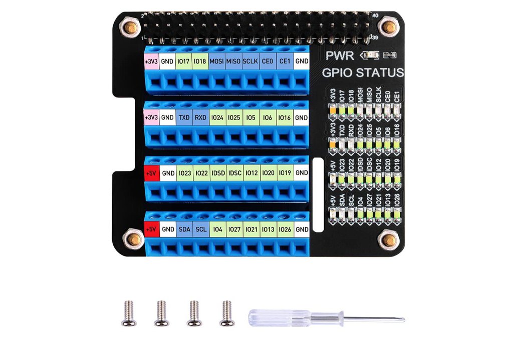 52Pi Raspberry Pi GPIO Screw Terminal Block Board 1