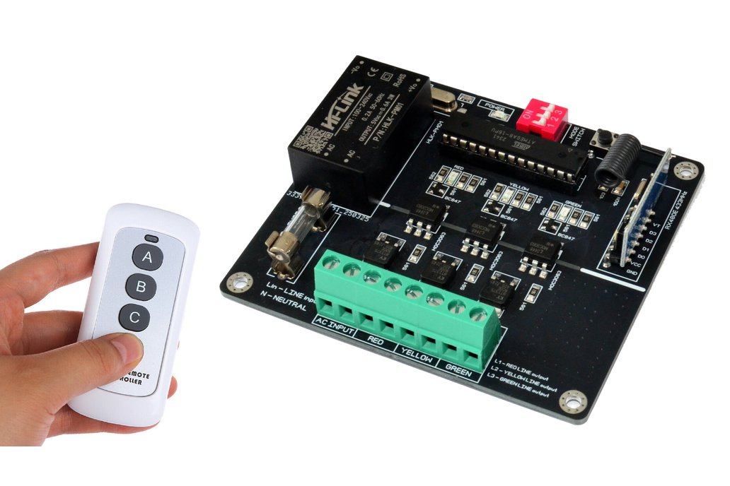 REMOTE Traffic Light Controller COB model 1