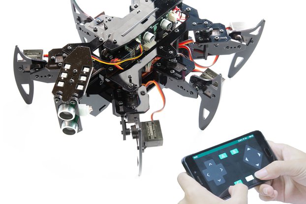 Adeept Hexapod Spider Robot Kit for Arduino