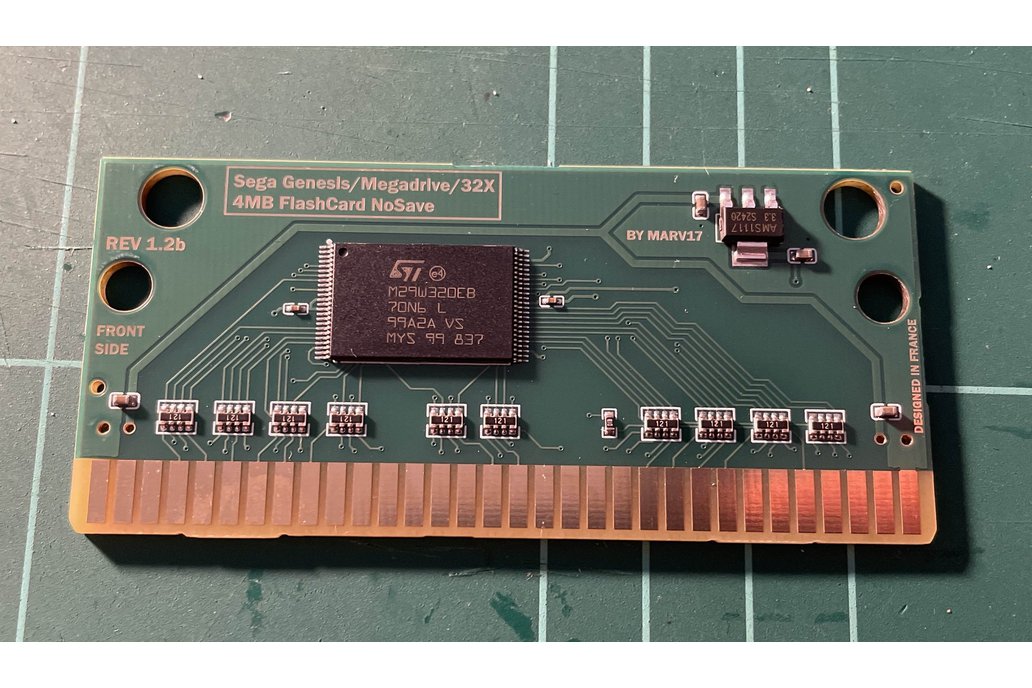 Sega Megadrive/Genesis flashcard , 4mb nosave 1