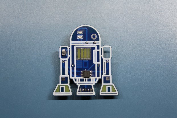 Droid themed badge (V2)