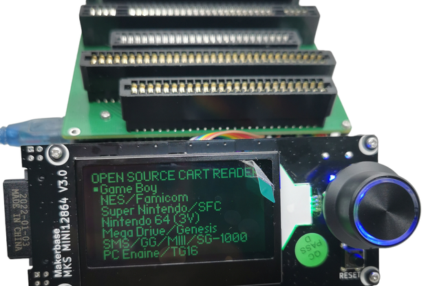 Sanni Open Source Cartridge Reader OSCR HW5 Rev5