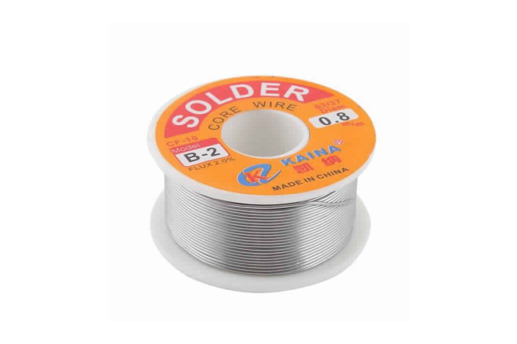 63/37 0.8mm Tin Lead Rosin Core Solder Wire 1