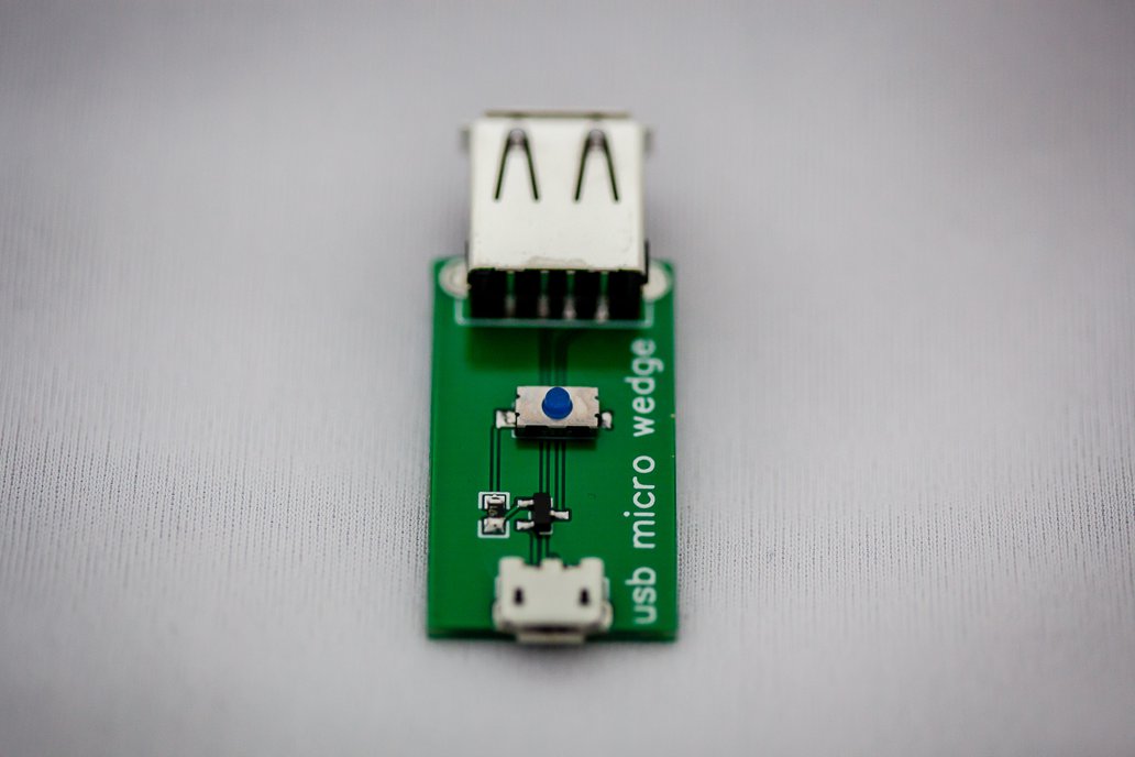 USB micro wedge - 5V interruptor 1