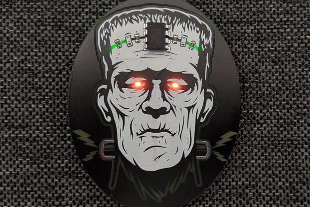 Frankenstein Electronic Pin