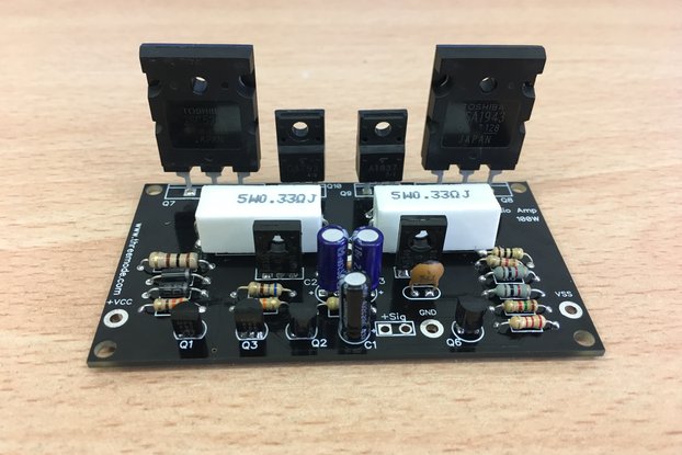 100W HiFi Audio Amplifier