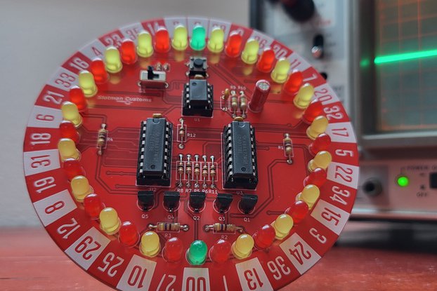 DIY LED Roulette Kit – Fun Electronics Project for