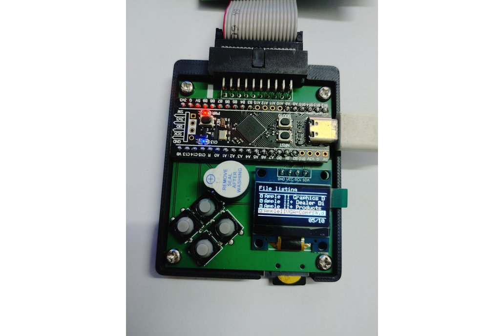 Apple II Floppy Disk Emulator from innoelement on Tindie