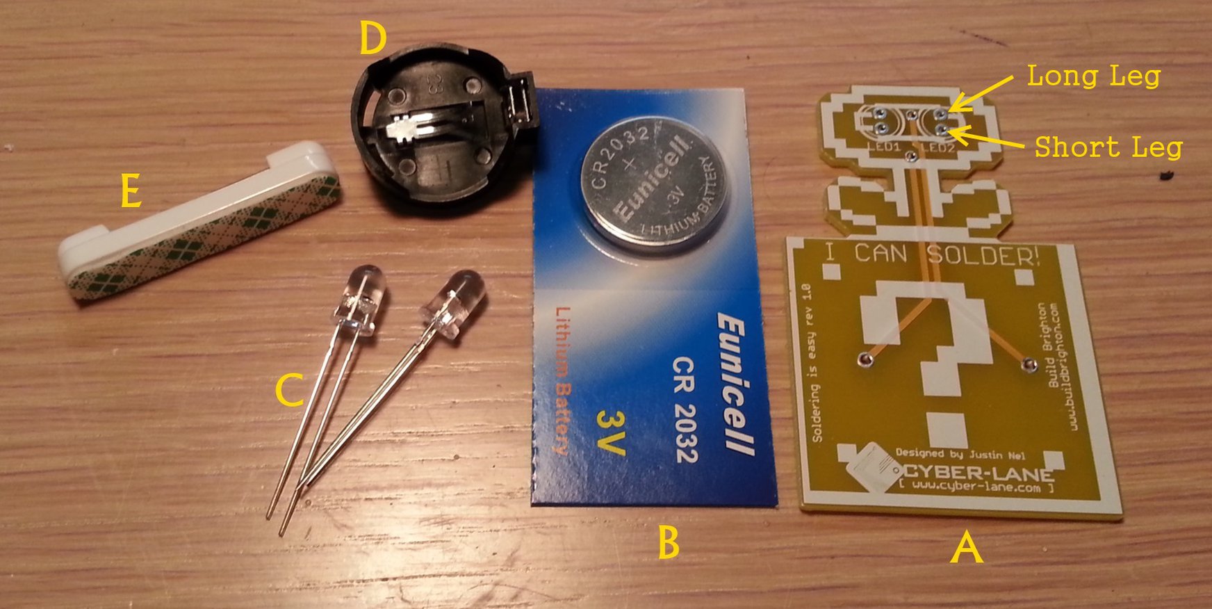 Soldering Is Easy Badge from CyberLane on Tindie