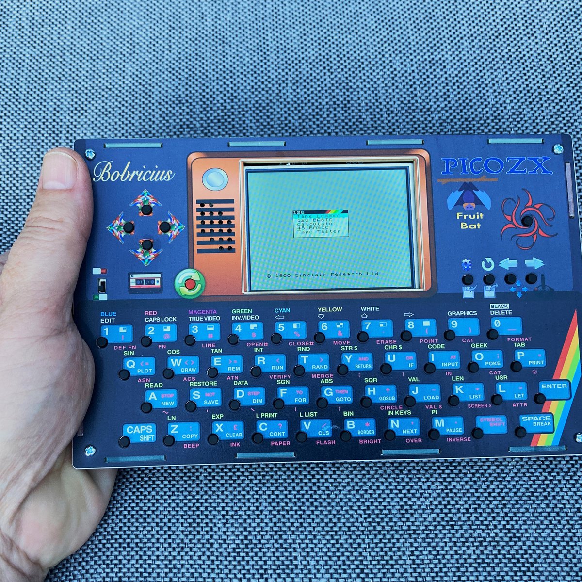 Copertura Antipolvere Per ZX SPECTRUM 48K - Grigio Grafite - Foto 6