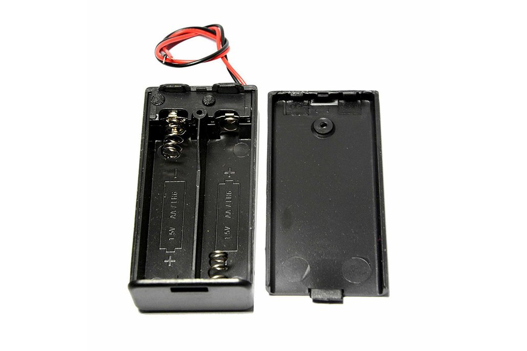 Akku-/Batterieholder for 2xAA (3V) 1
