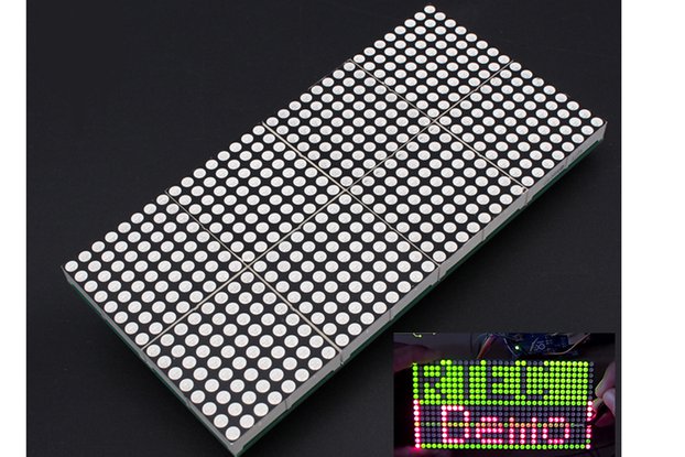 16x32 Dot Matrix Display Module DIY Kit (4985)