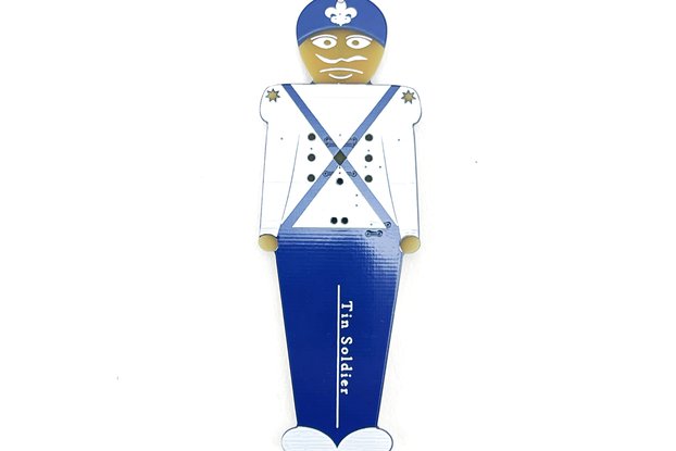 Tin Soldier Christmas Ornament