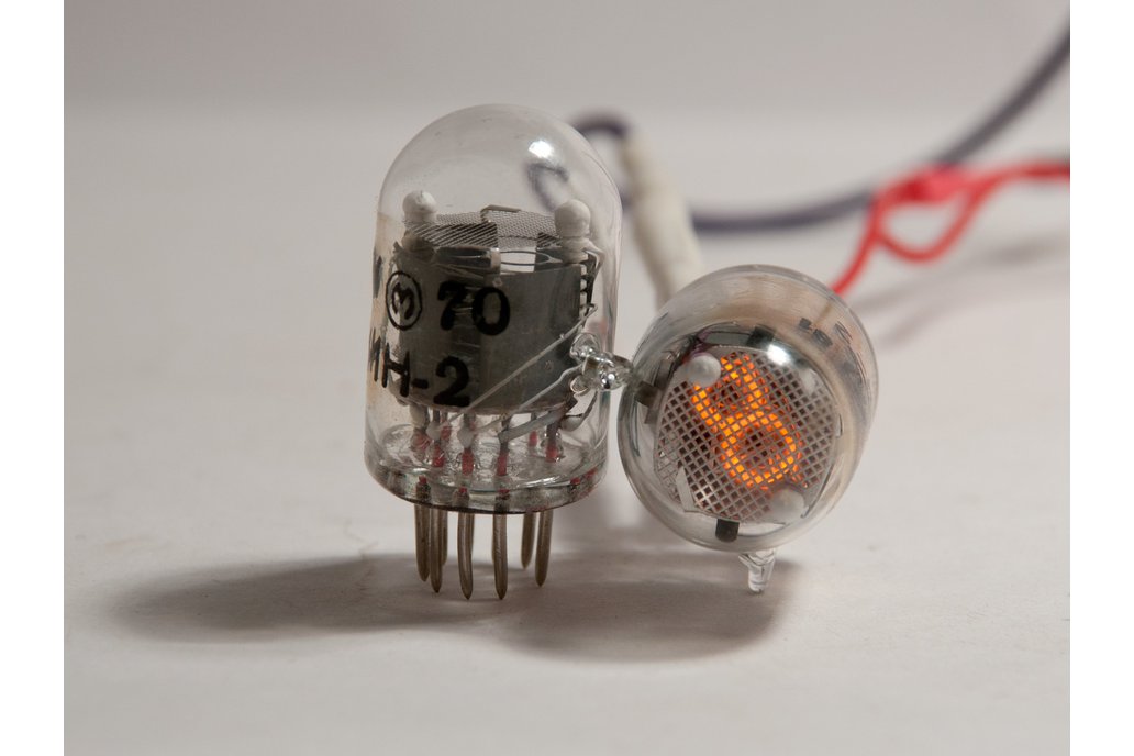 IN-2 Rare USSR Nixie Tube set of 6 pcs 1
