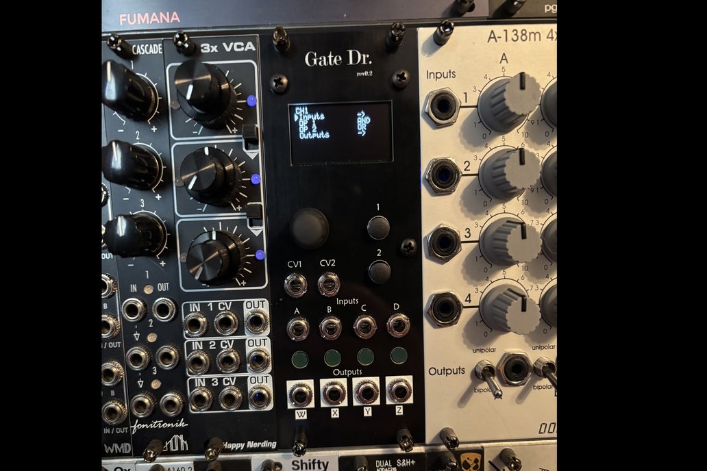 Gate Dr. - Eurorack logic & utility module 1