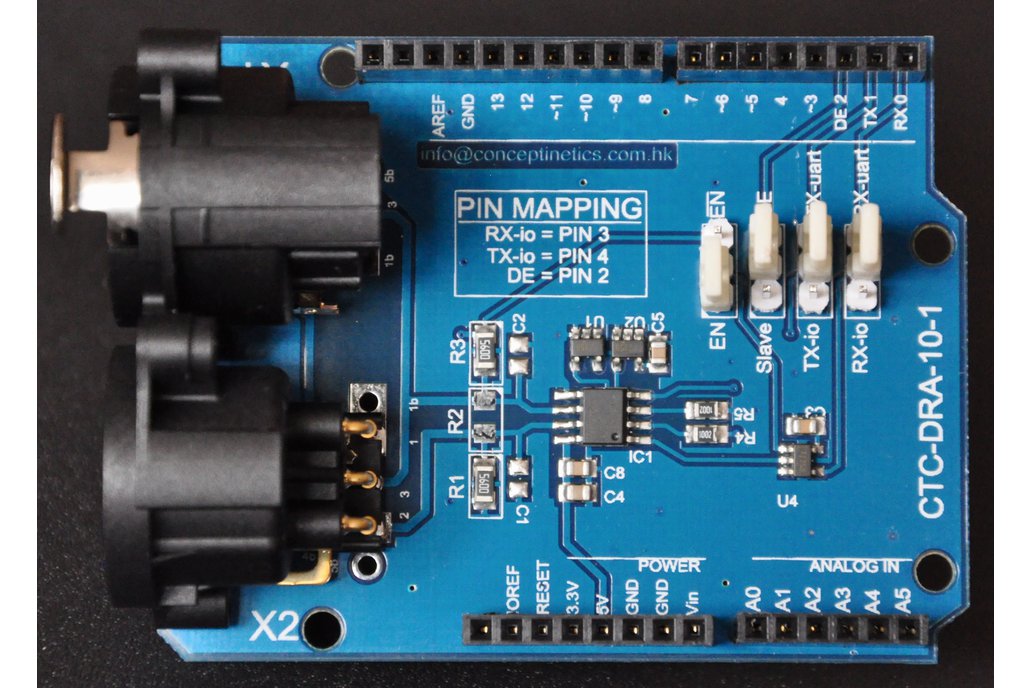 DMX Shield for Arduino (RDM Capable) 1