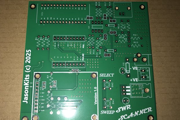 Arduino SWR Scanner Meter