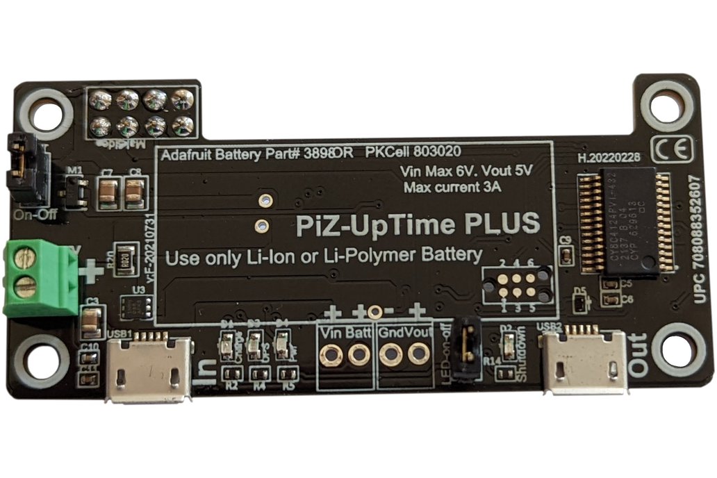 PiZ-UpTime PLUS - UPS with guaranteed reboot 1